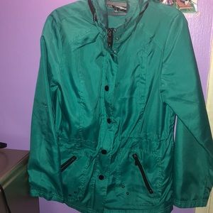 Green Windbreaker